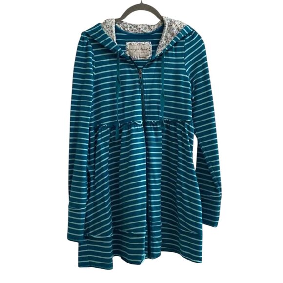 EUC 2017 Evy’s Tree The Sophie Hoodie Celestial Stripe Size Medium - Picture 5 of 5